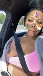 Safety first showing tittys in sunflower land right after