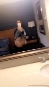 Get out the restroom