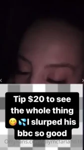 Must watch tip 20 to see the full thing babe
