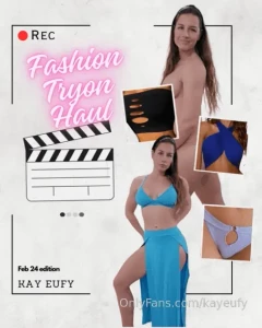 February fashion tryon haul - video what to expect 12 minute video w 3