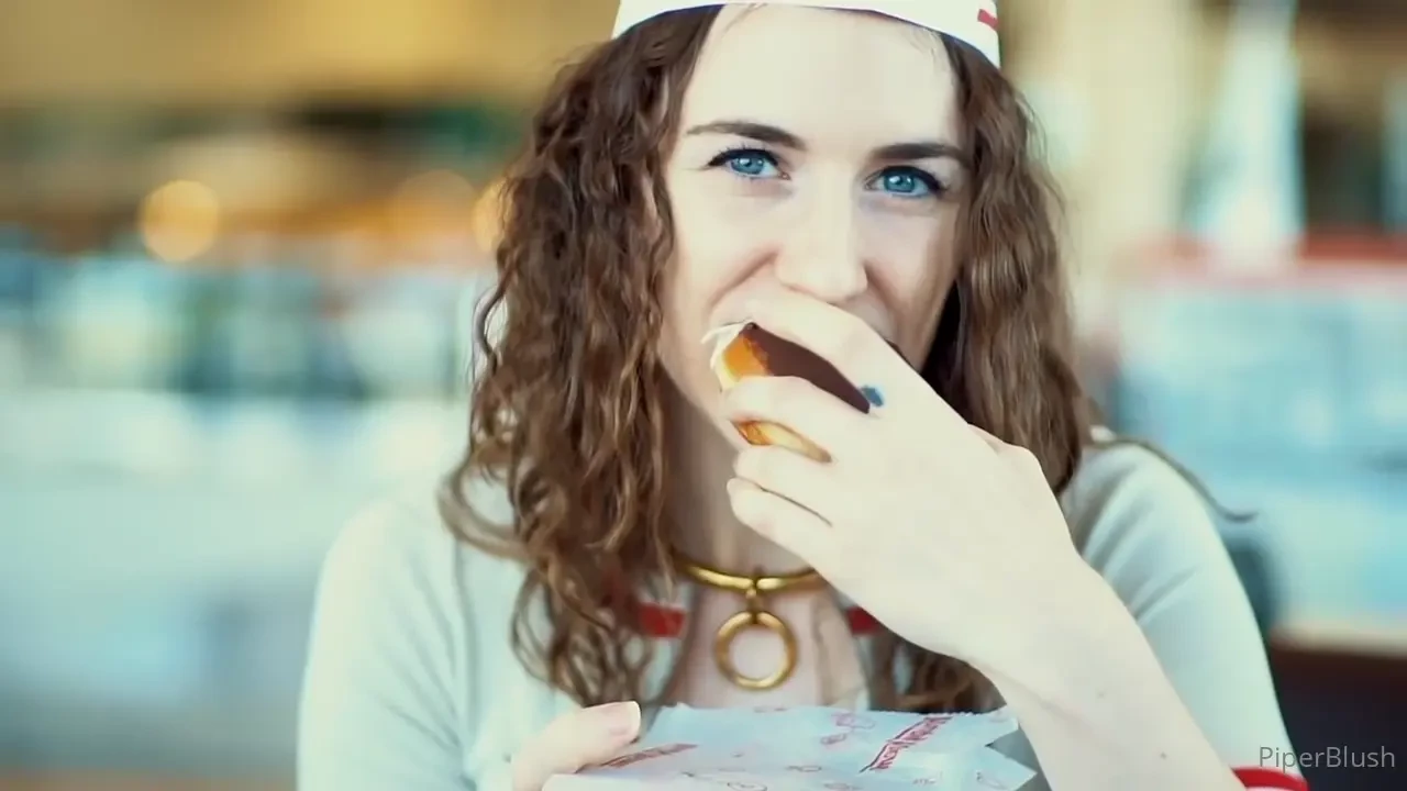 Piper indulges in krispy kreme s boston cream pie donut what s your 