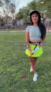 Sure hope you can get a hole in 1