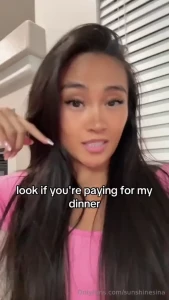 Thank you for that sumptuous dinner