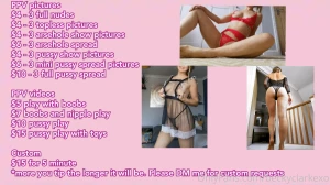 As per request my new ppv list please tip me with amount and say what