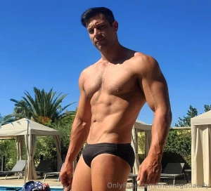 Ready to go for a swim wanna join me