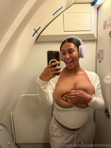 Would you follow me to the bathroom on the airplane part 1