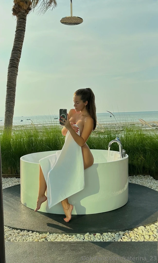 Warm breeze ocean and a white towel almost like a dream come true part 1 