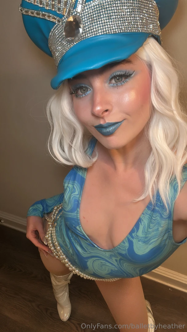 Now the lady in blue 