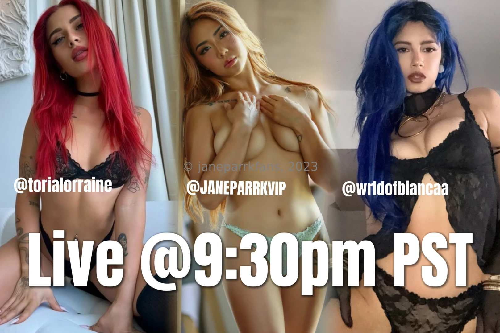 Going live on june 18 on my paid account janeparrkvip special guest 