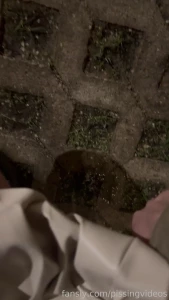 373610311422320640 - Peeing in front of my mom in the street after a night out outdoor 