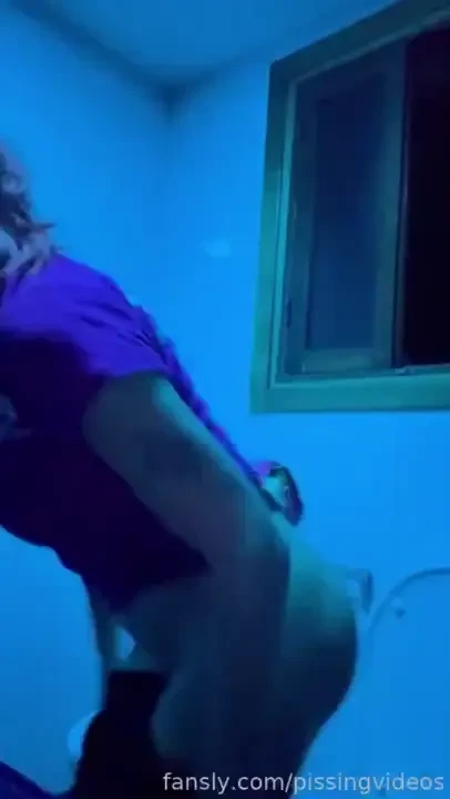 First toilet break at work swinger whore pisswhore music bathroom 