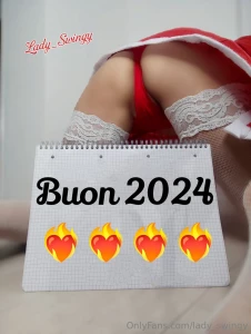 Augurissimi tesoro che sia un 2024 ricco di trasgressione best wishes