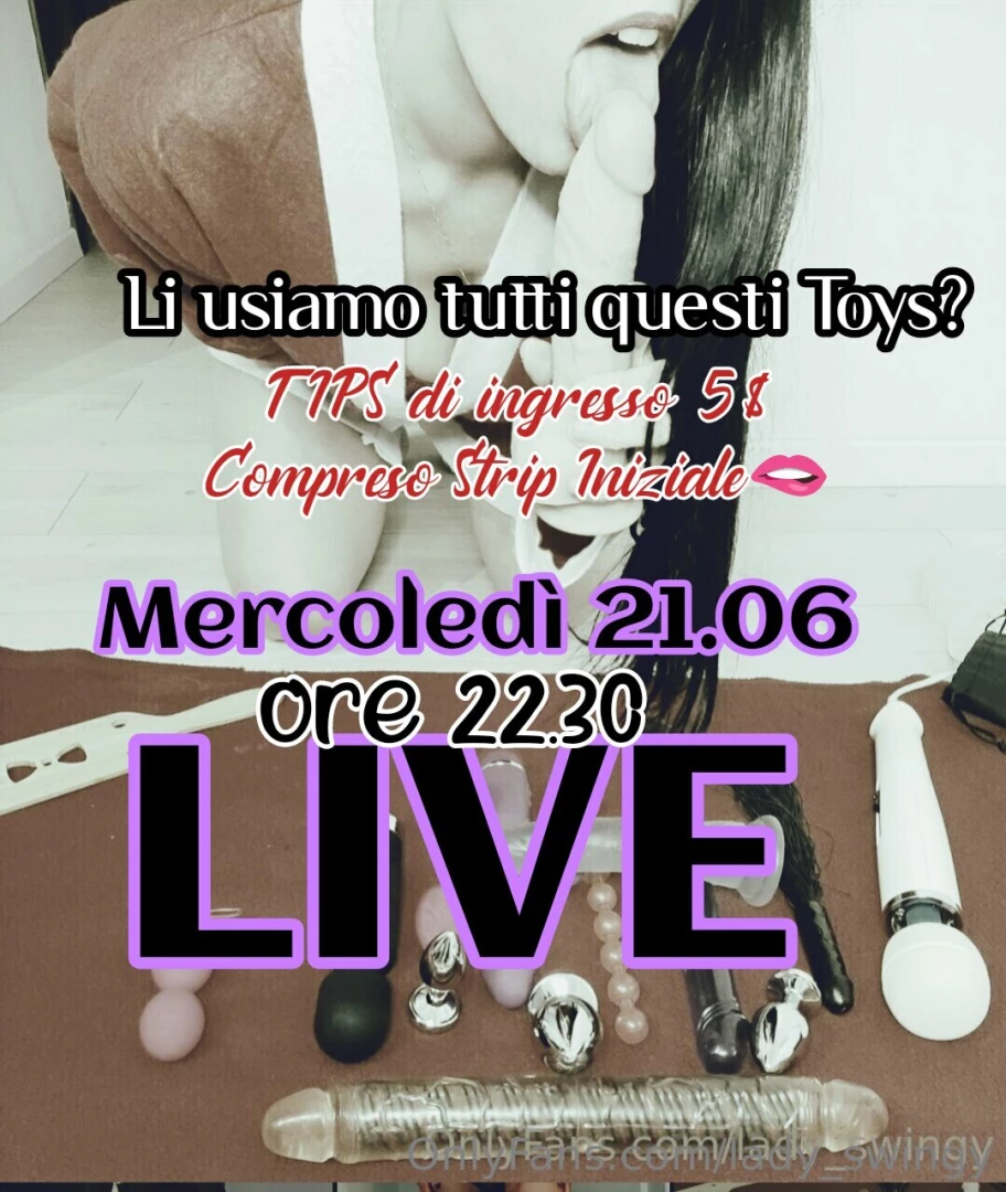 A grande richiesta mercoled 21 06 ore 22 30 live 5 tips x ingresso 