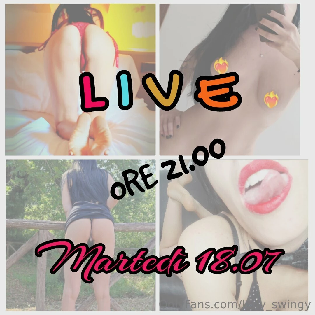 M a r t e d 1 8 o r e 2 1 0 0 20 minuti di live free per conoscerci e 