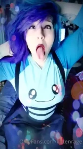 I ahegao for you baabee cum in my mouth