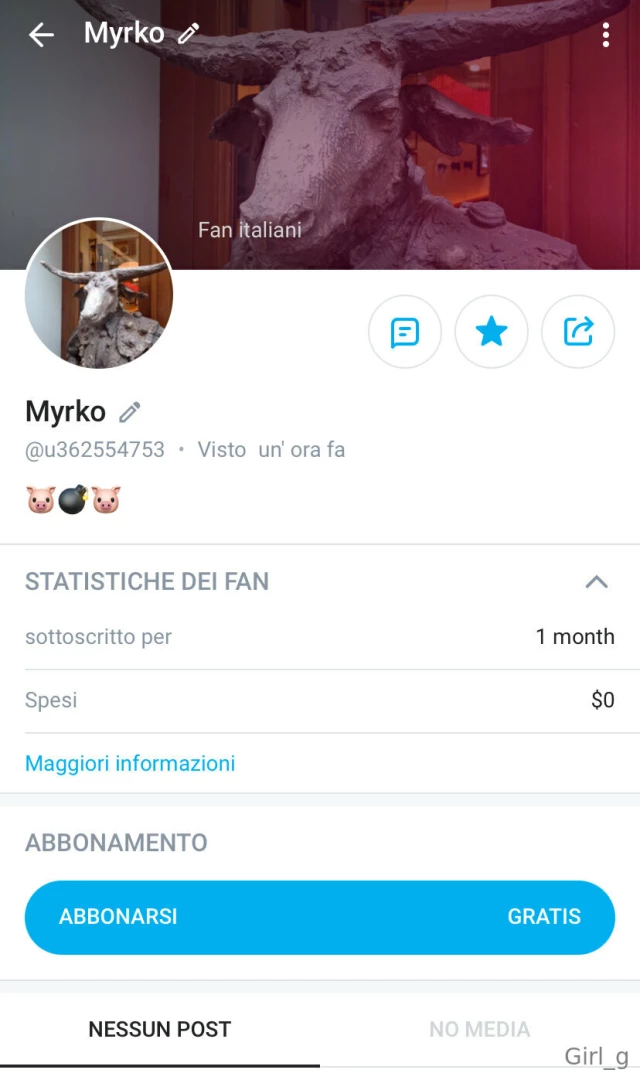 A tutte le creator state attente a questo fan che commenta mettendo part 1 