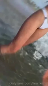 I love it when the waves caress my body it s wet and passionate it