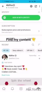 How to find my content
