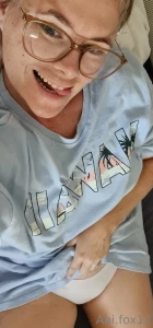 No bra but panties on