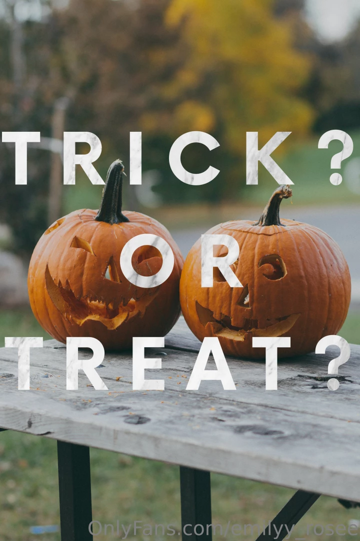 Tip 5 trick tip 5 treat prizes for both when you tip tell me if you 