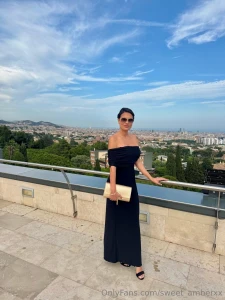 I like long dresses so i don t wear panties or bras