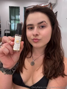 Love this little spray bottle of bitters because i can pack it with me