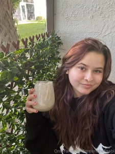 Smoothie no makeup soaking up the good weather all great starts to a