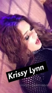 New bts video krissy is shown in multiple behind the scene clips from