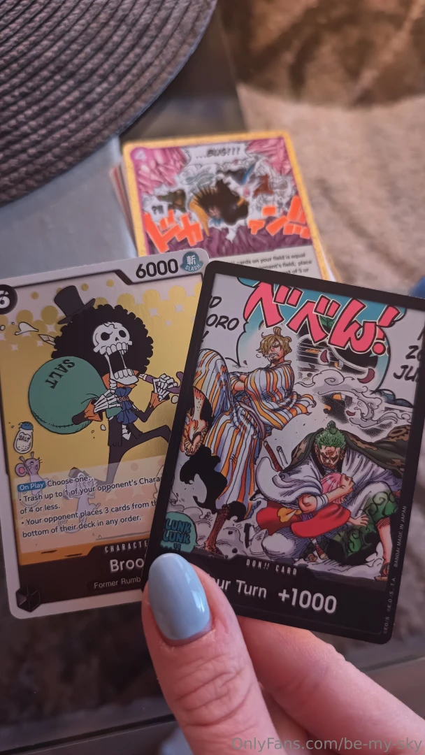 One piece cards probably my new hobby 