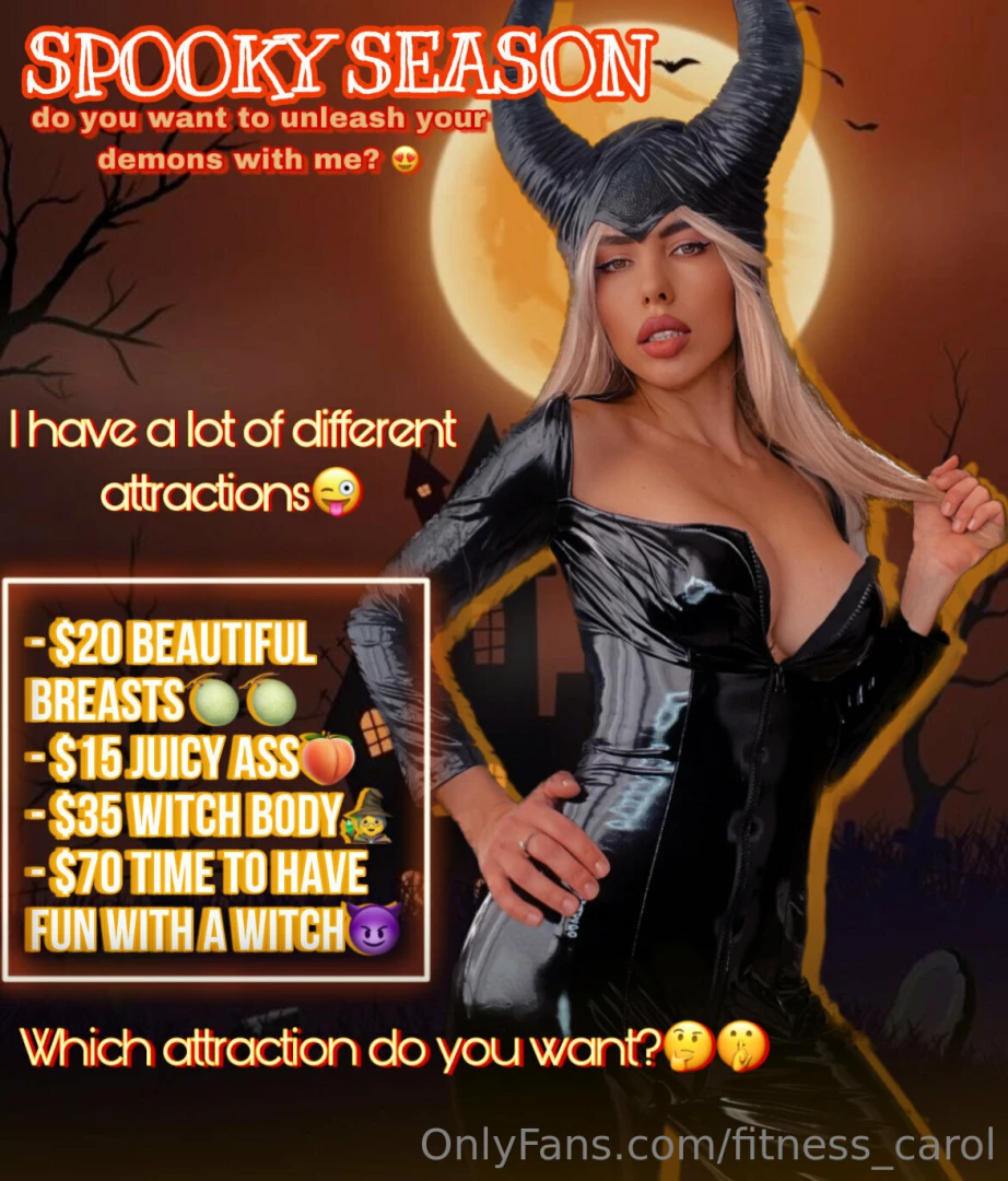 Your witch wants to chat with you about dark things mmmm are your 