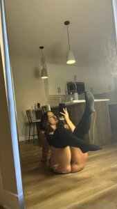 Love how this skirt shows off my legs i had to show you part 27