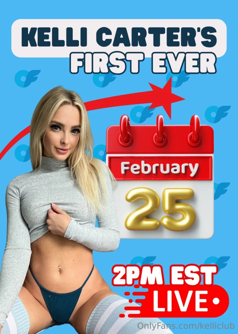 I m going live for the first time ever kellicarter kellicarter 