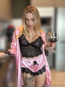 Drinking wine and enjoying my youth