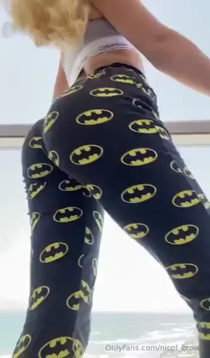 Rate my cool batman pants in the comments do you like funny prints in 