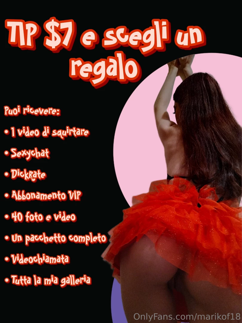 Giochiamo spero che tu sia fortunato paghi per uno o pi regali poi mi 