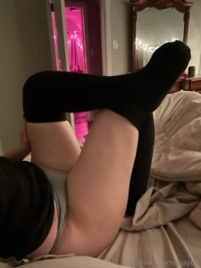 I think the best sleep is with no pants and just socks it s also easy