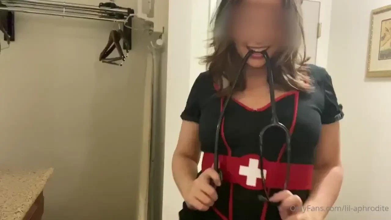 This is my attempt at being a sexy and naughty nurse how d i do 