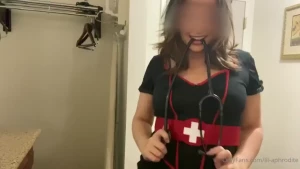 This is my attempt at being a sexy and naughty nurse how d i do