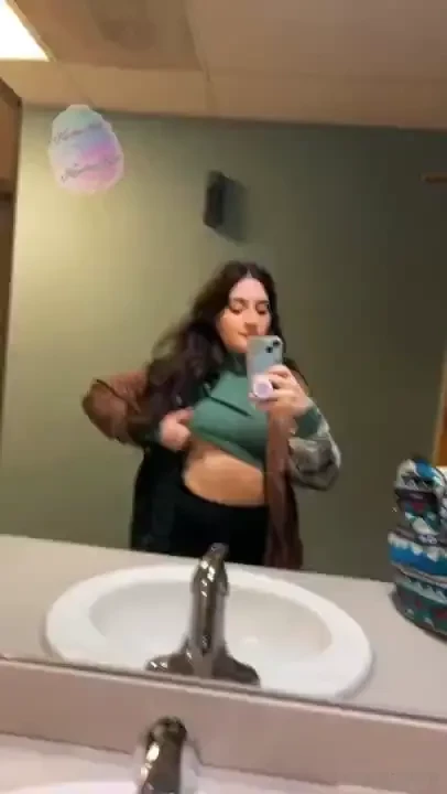 Got bored while i was out figured i d flash my tits for the internet 