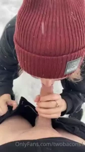 It was a brr cold day of -15 degrees celsius but we thought you guys
