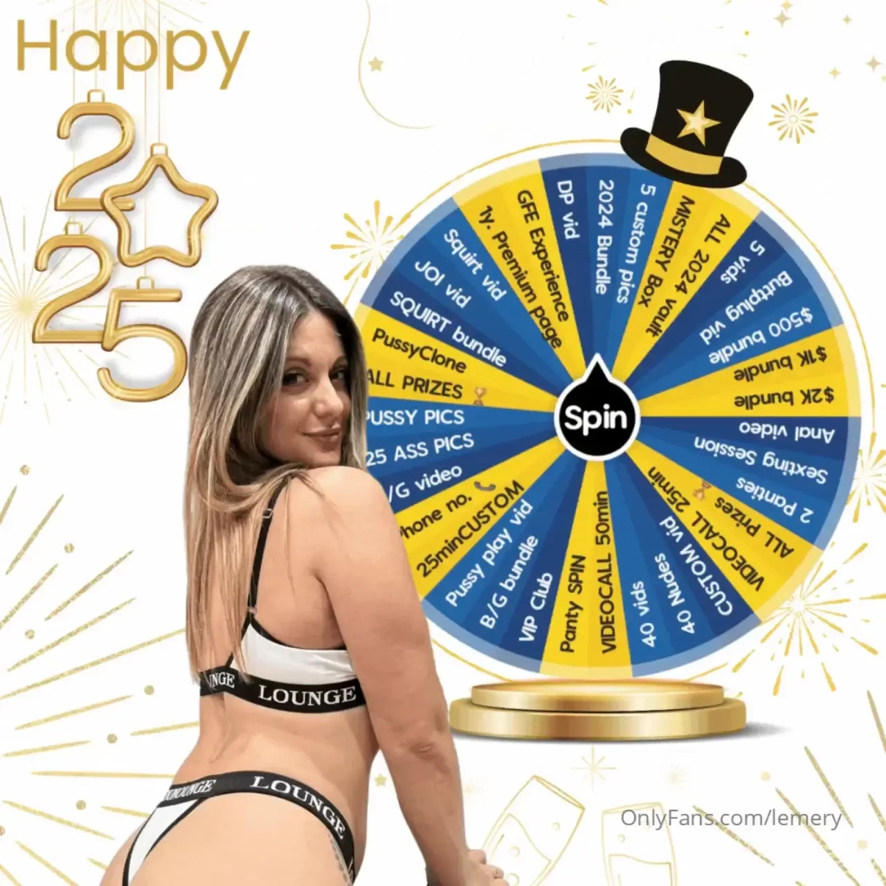 Uncork your new year spin it win it and start 2025 feeling extra 
