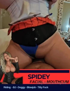Ever had a fantasy where you get to fuck spiderwoman i would be your