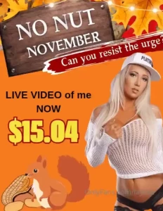 One fan only gets a live video of me right now gets my undivided