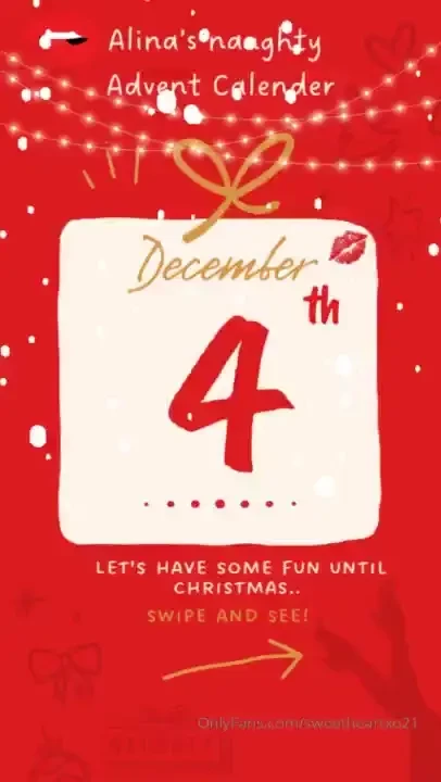 Let s open 4 of our naughty advent calender 