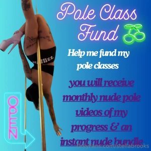 Okay sooo your fave princess is starting her pole dancing journey and