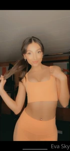 Throat fuck amp huge facial gave my trainer a sexy striptease he