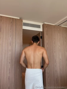 Imagine you re just chilling in bed and ant steps out of the shower