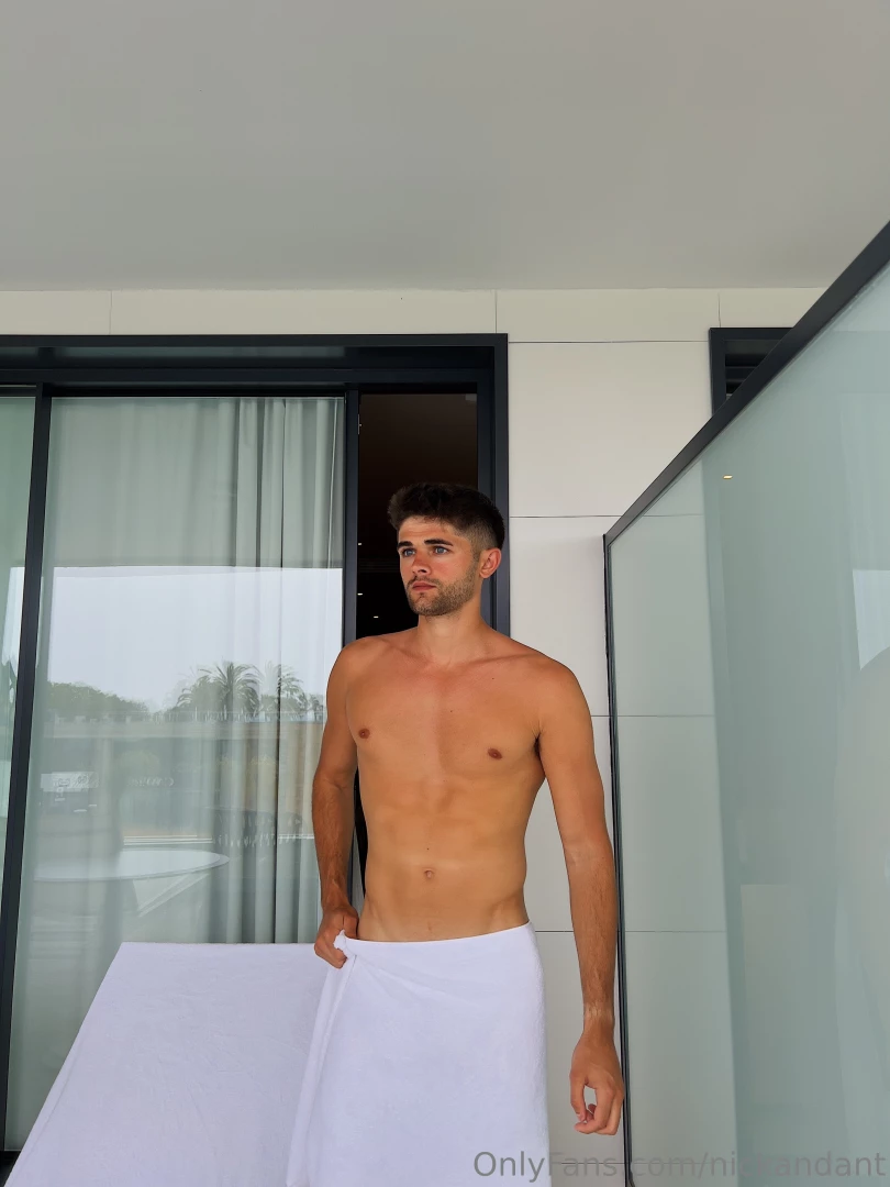 Tanning nude on the balcony w my cock out 50 off for the next few 