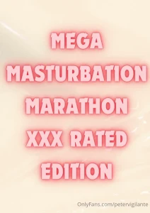 Tonight you ll be first one to experience megs masturbation marathon