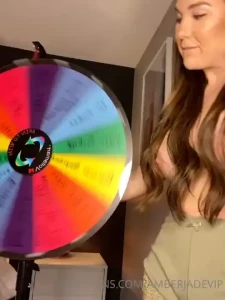 Wheel spins for mike